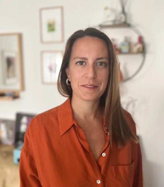 Antonella Tattolo nel suo studio